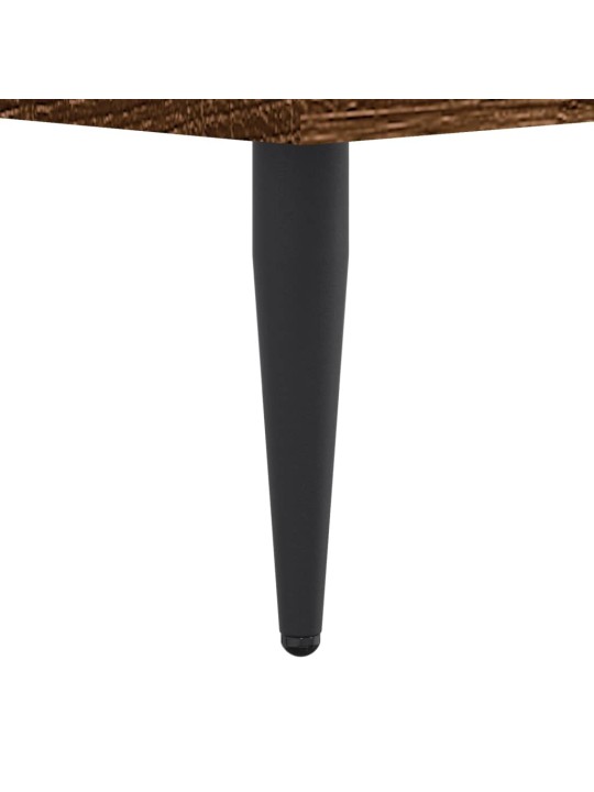 Botník hnědý dub 60 x 35 x 105 cm kompozitní dřevo
