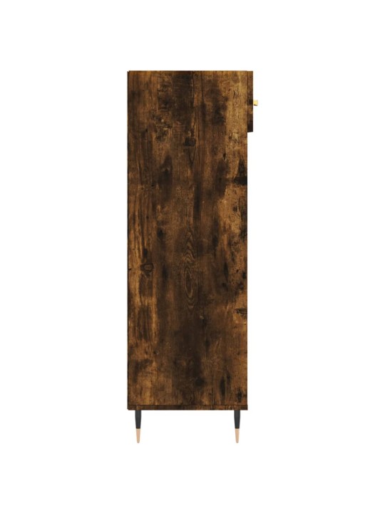 Botník kouřový dub 60 x 35 x 105 cm kompozitní dřevo