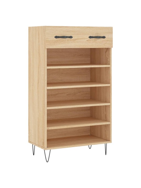 Botník dub sonoma 60 x 35 x 105 cm kompozitní dřevo