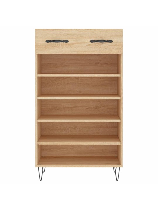 Botník dub sonoma 60 x 35 x 105 cm kompozitní dřevo