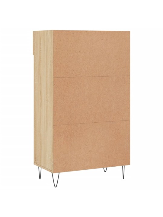 Botník dub sonoma 60 x 35 x 105 cm kompozitní dřevo