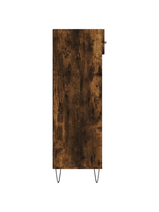 Botník kouřový dub 60 x 35 x 105 cm kompozitní dřevo