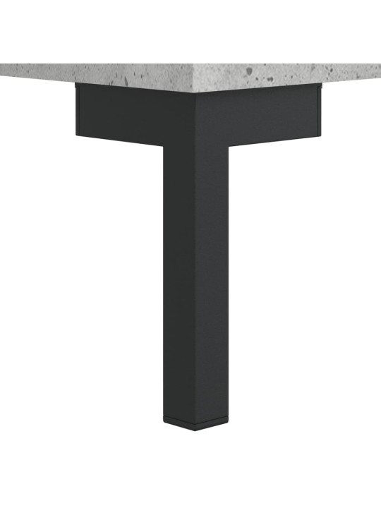 Botník betonově šedý 60 x 35 x 105 cm kompozitní dřevo