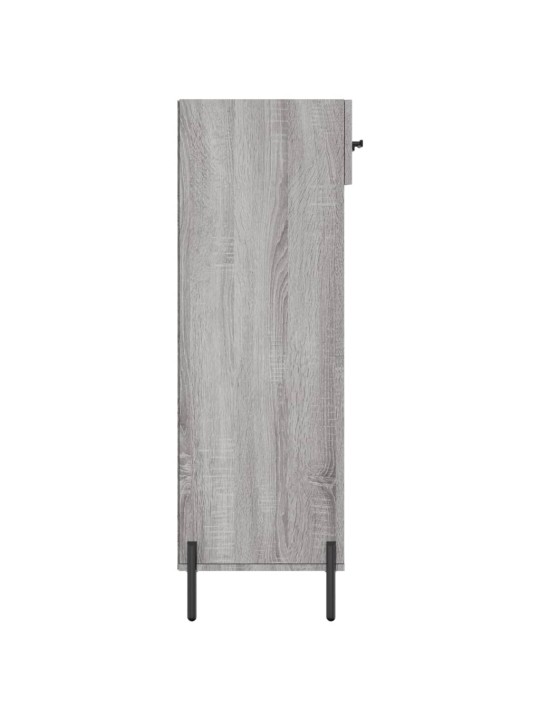 Botník šedý sonoma 60 x 35 x 105 cm kompozitní dřevo