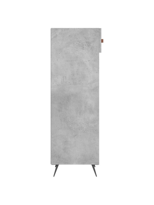 Botník betonově šedý 30 x 35 x 105 cm kompozitní dřevo