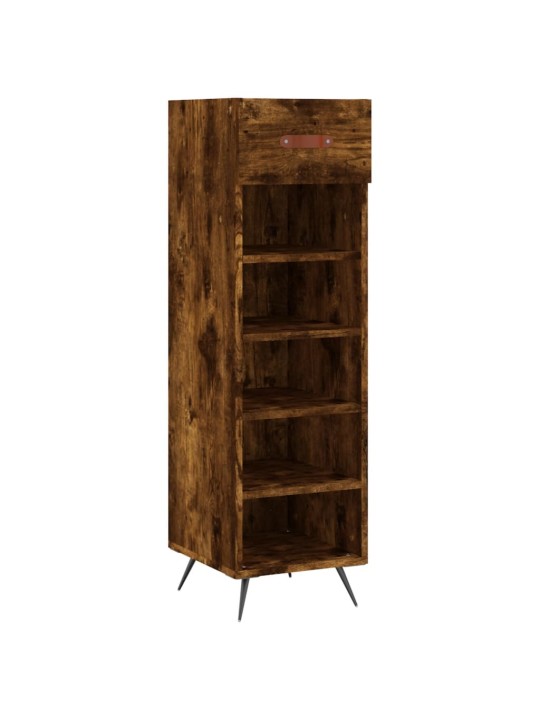 Botník kouřový dub 30 x 35 x 105 cm kompozitní dřevo