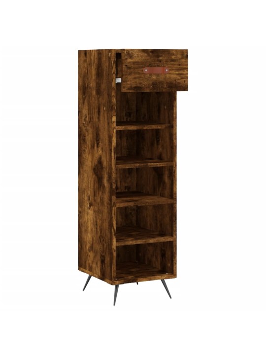 Botník kouřový dub 30 x 35 x 105 cm kompozitní dřevo