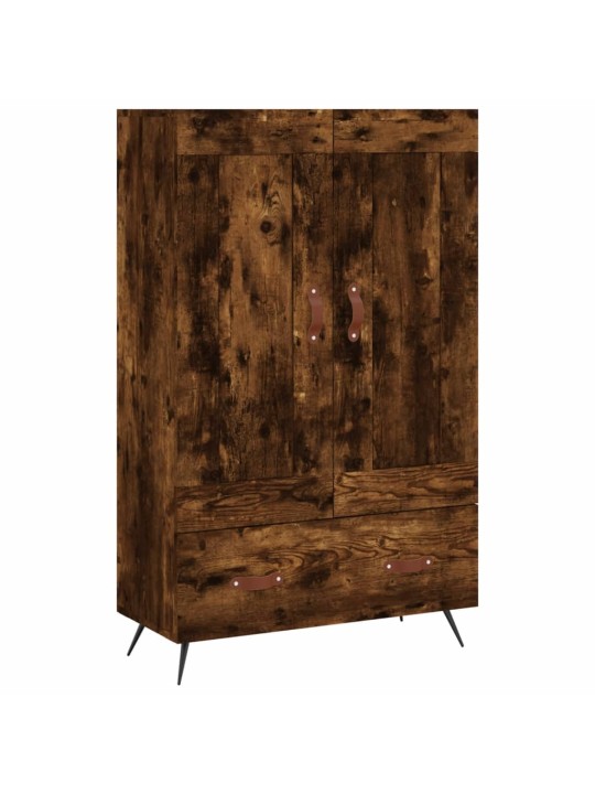 Skříň highboard kouřový dub 69,5 x 31 x 115 cm kompozitní dřevo
