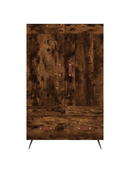 Skříň highboard kouřový dub 69,5 x 31 x 115 cm kompozitní dřevo