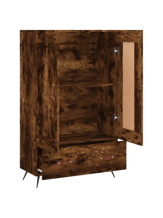 Skříň highboard kouřový dub 69,5 x 31 x 115 cm kompozitní dřevo