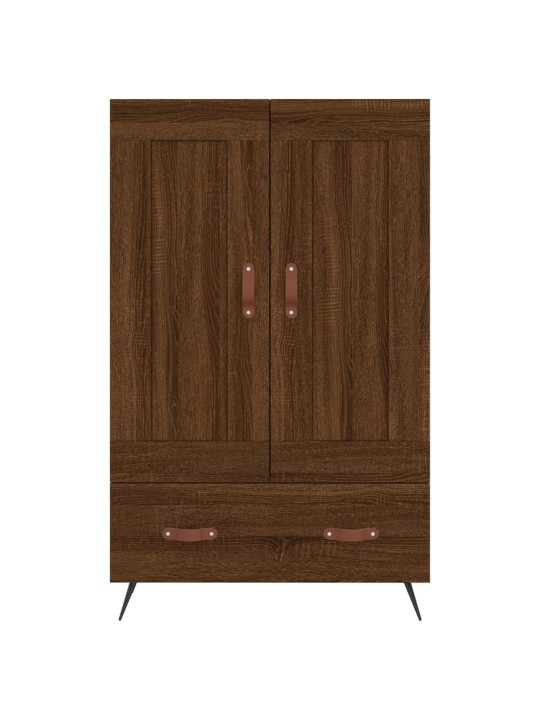 Skříň highboard hnědý dub 69,5 x 31 x 115 cm kompozitní dřevo