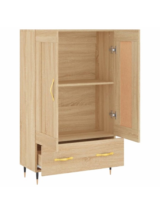 Skříň highboard dub sonoma 69,5 x 31 x 115 cm kompozitní dřevo