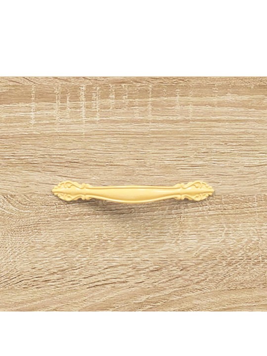 Skříň highboard dub sonoma 69,5 x 31 x 115 cm kompozitní dřevo