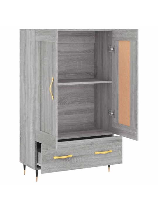 Skříň highboard šedá sonoma 69,5 x 31 x 115 cm kompozitní dřevo