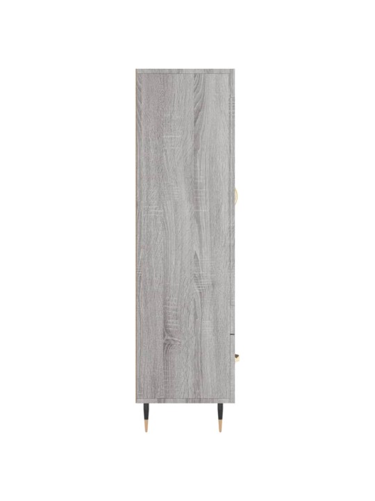 Skříň highboard šedá sonoma 69,5 x 31 x 115 cm kompozitní dřevo