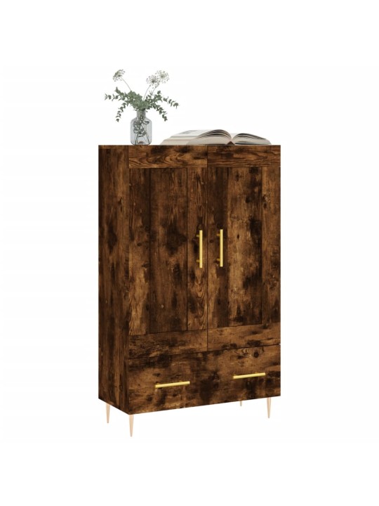 Skříň highboard kouřový dub 69,5 x 31 x 115 cm kompozitní dřevo