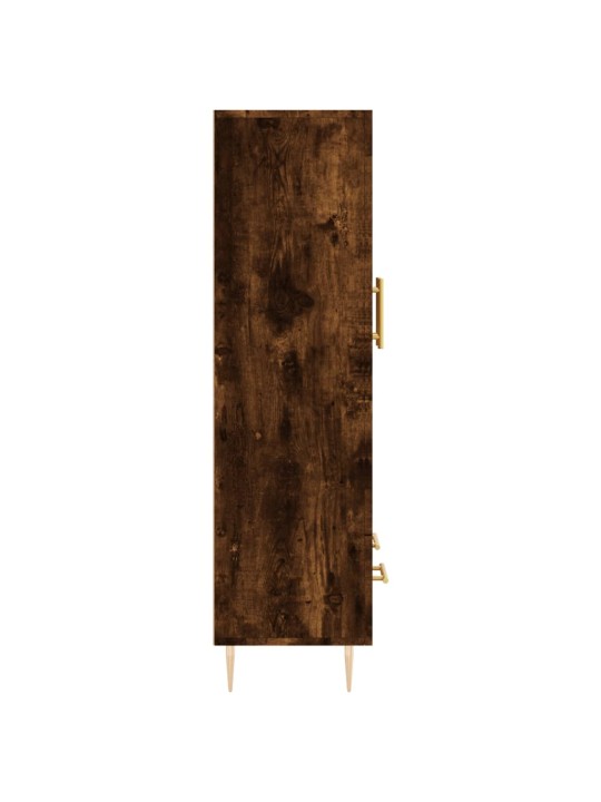 Skříň highboard kouřový dub 69,5 x 31 x 115 cm kompozitní dřevo