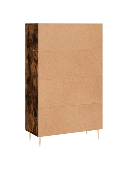 Skříň highboard kouřový dub 69,5 x 31 x 115 cm kompozitní dřevo