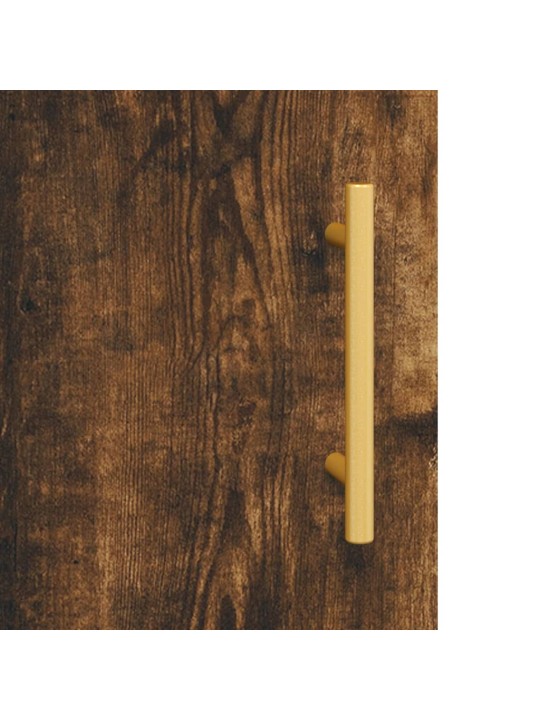 Skříň highboard kouřový dub 69,5 x 31 x 115 cm kompozitní dřevo