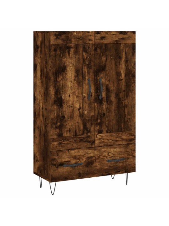 Skříň highboard kouřový dub 69,5 x 31 x 115 cm kompozitní dřevo