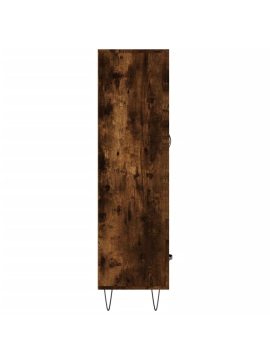 Skříň highboard kouřový dub 69,5 x 31 x 115 cm kompozitní dřevo