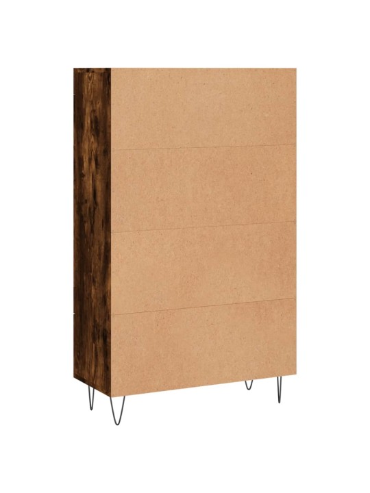 Skříň highboard kouřový dub 69,5 x 31 x 115 cm kompozitní dřevo