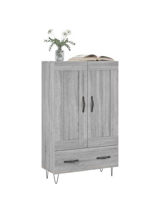 Skříň highboard šedá sonoma 69,5 x 31 x 115 cm kompozitní dřevo