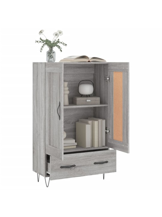 Skříň highboard šedá sonoma 69,5 x 31 x 115 cm kompozitní dřevo
