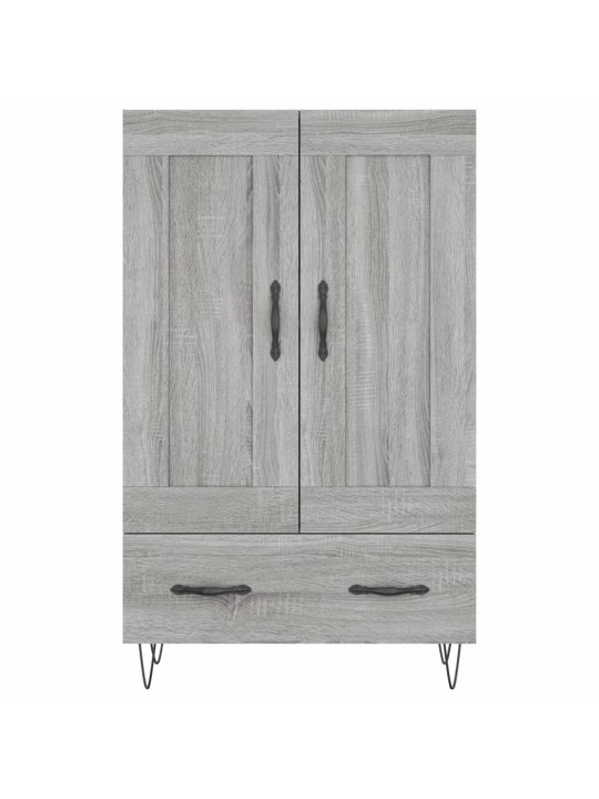 Skříň highboard šedá sonoma 69,5 x 31 x 115 cm kompozitní dřevo