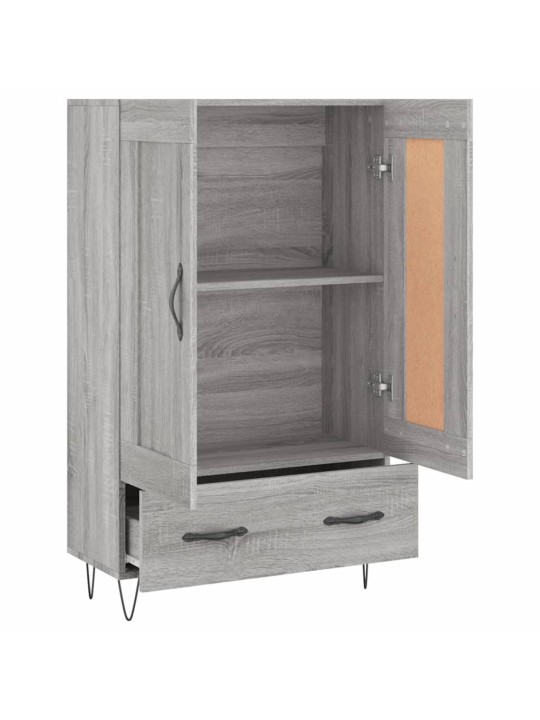 Skříň highboard šedá sonoma 69,5 x 31 x 115 cm kompozitní dřevo