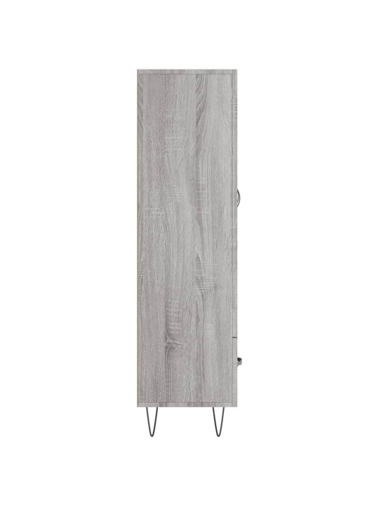 Skříň highboard šedá sonoma 69,5 x 31 x 115 cm kompozitní dřevo