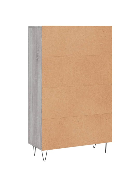 Skříň highboard šedá sonoma 69,5 x 31 x 115 cm kompozitní dřevo