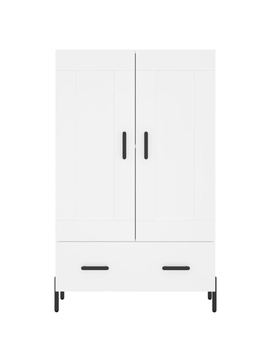 Skříň highboard bílá 69,5 x 31 x 115 cm kompozitní dřevo