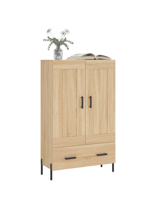 Skříň highboard dub sonoma 69,5 x 31 x 115 cm kompozitní dřevo