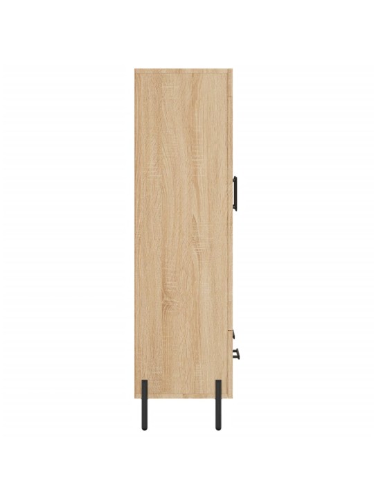 Skříň highboard dub sonoma 69,5 x 31 x 115 cm kompozitní dřevo