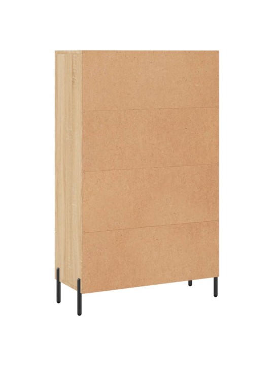 Skříň highboard dub sonoma 69,5 x 31 x 115 cm kompozitní dřevo