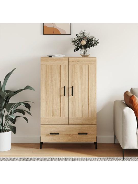 Skříň highboard dub sonoma 69,5 x 31 x 115 cm kompozitní dřevo