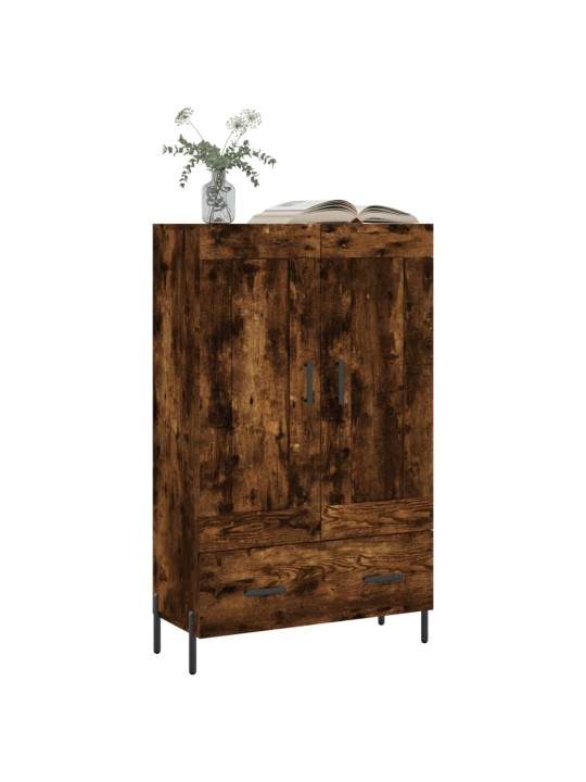 Skříň highboard kouřový dub 69,5 x 31 x 115 cm kompozitní dřevo