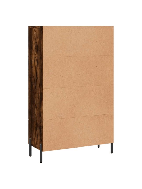 Skříň highboard kouřový dub 69,5 x 31 x 115 cm kompozitní dřevo