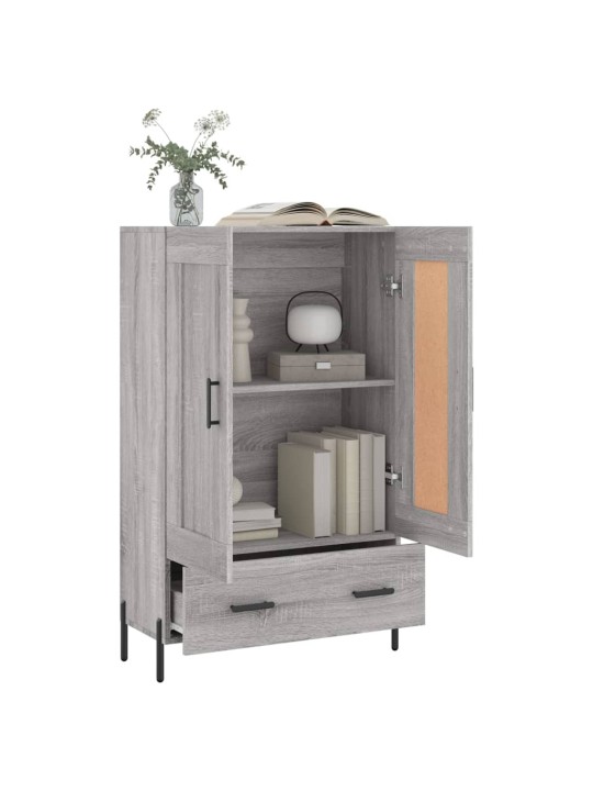 Skříň highboard šedá sonoma 69,5 x 31 x 115 cm kompozitní dřevo