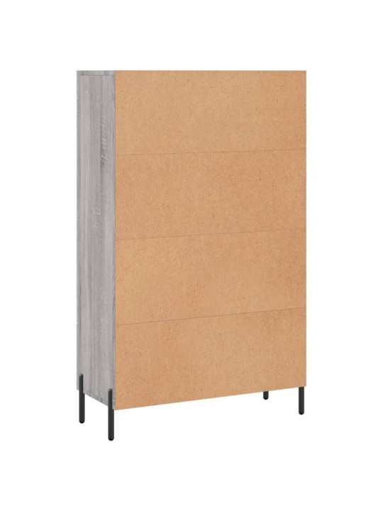 Skříň highboard šedá sonoma 69,5 x 31 x 115 cm kompozitní dřevo