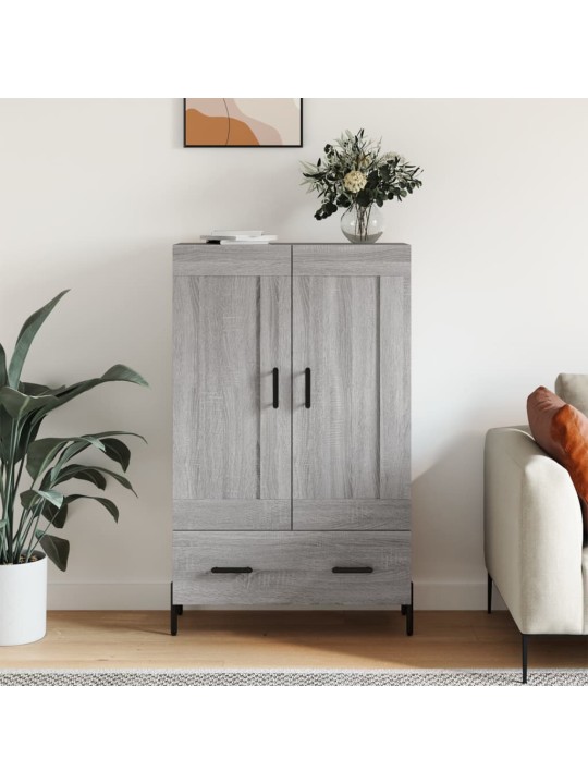 Skříň highboard šedá sonoma 69,5 x 31 x 115 cm kompozitní dřevo