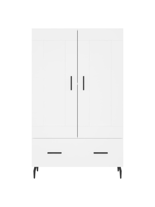 Skříň highboard bílá 69,5 x 31 x 115 cm kompozitní dřevo