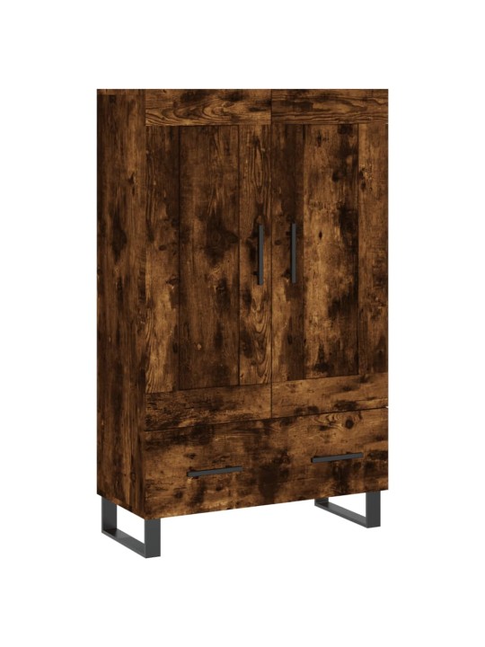 Skříň highboard kouřový dub 69,5 x 31 x 115 cm kompozitní dřevo
