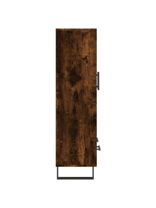Skříň highboard kouřový dub 69,5 x 31 x 115 cm kompozitní dřevo
