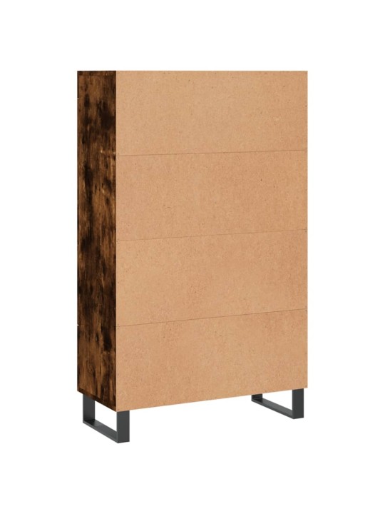 Skříň highboard kouřový dub 69,5 x 31 x 115 cm kompozitní dřevo