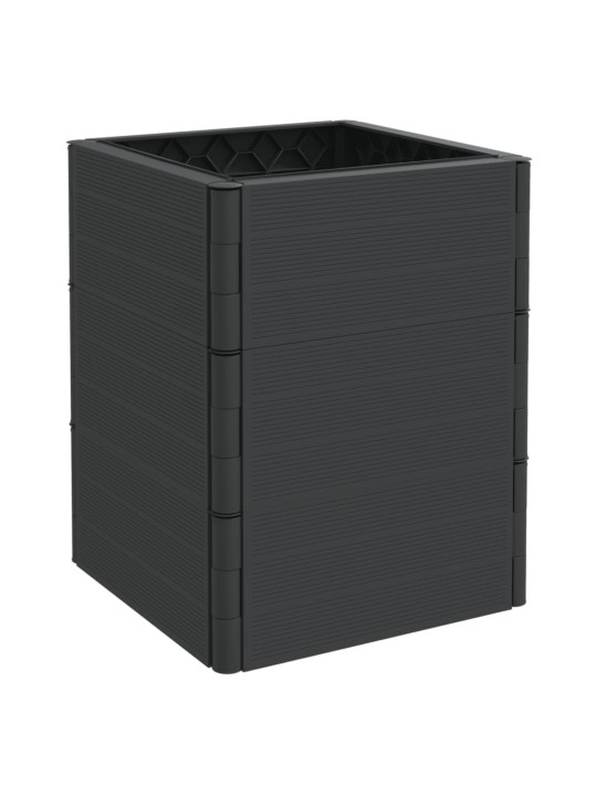 Zahradní truhlík antracitový PP