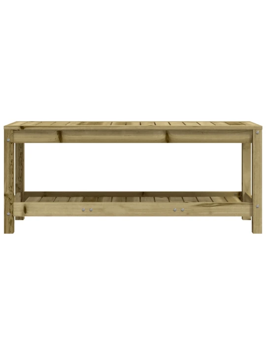 Zahradní lavice 108 x 35 x 45 cm impregnované borové dřevo