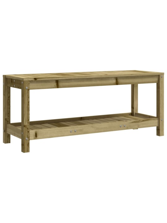 Zahradní lavice 108 x 35 x 45 cm impregnované borové dřevo