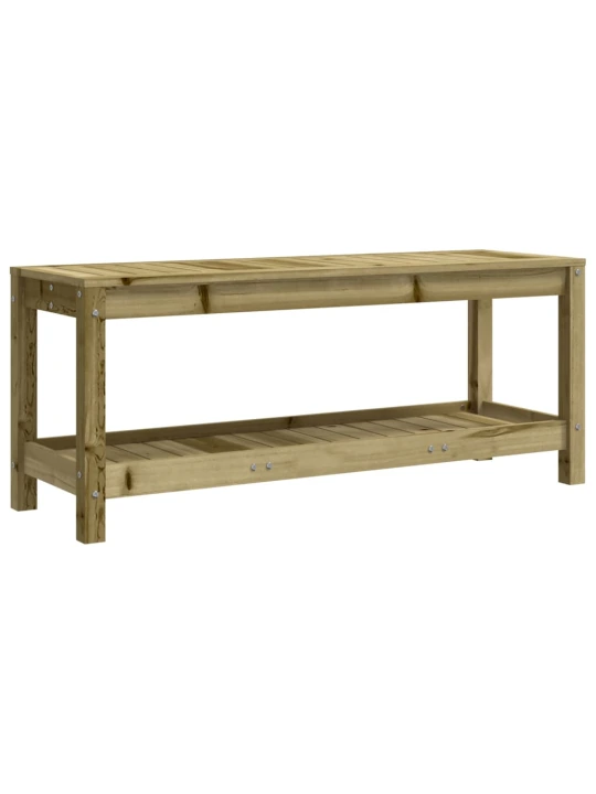 Zahradní lavice 108 x 35 x 45 cm impregnované borové dřevo